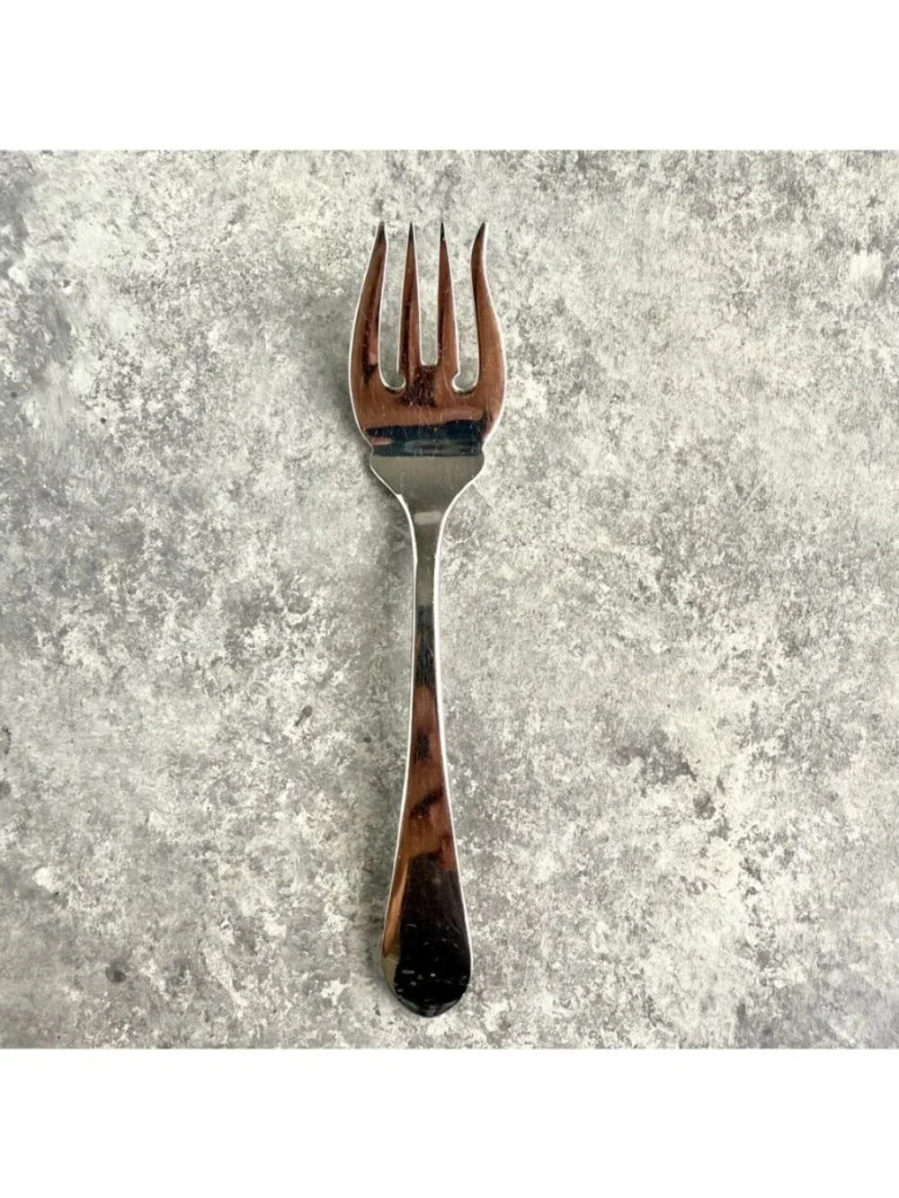 Reed & Barton Jamestown Stainless Flatware Set of 6 Salad Forks 6 1/4